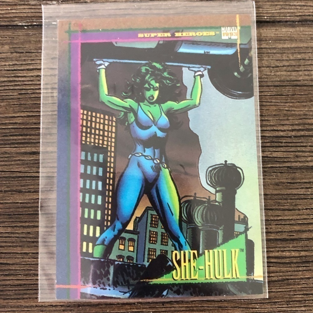 Vintage X-men 1993 trading card: She-Hulk #82